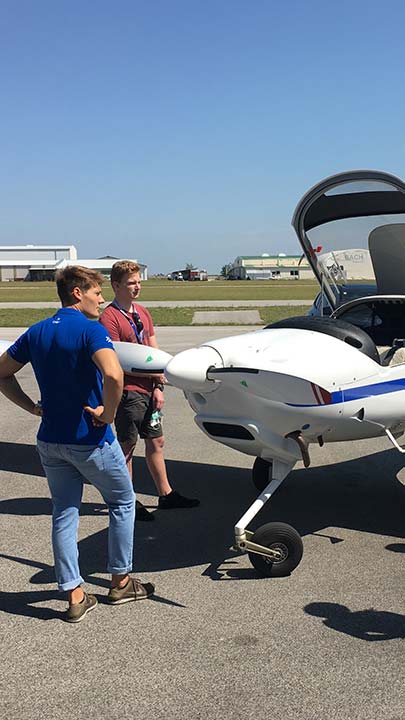 Open-Day der Aviation Academy Austria in LOAN Wr. Neustadt